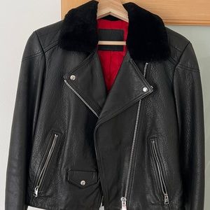 Leather jacket AllSaints!!